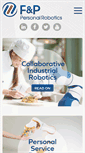 Mobile Screenshot of fp-robotics.com